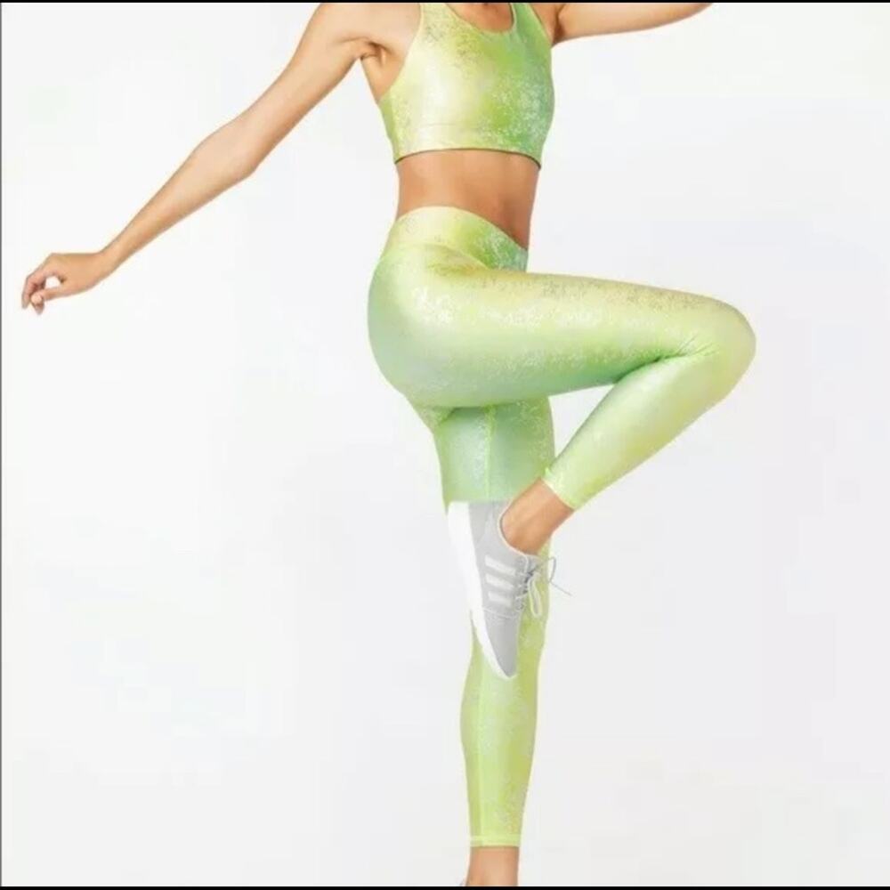 Terez Foil Leggings XS NWT